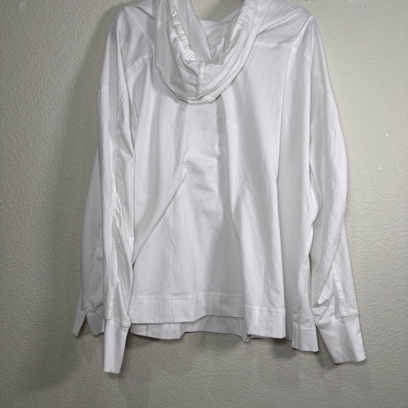 FP Movement by Free People White Long Sleeve Hoodie Medium - Picture 5 of 7
